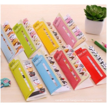 Creative Cute Cartoon Animals Sticky Notes, 8pads with Hollow Cover